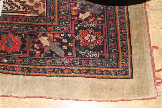 A Persian carpet, 343cm x 236cm